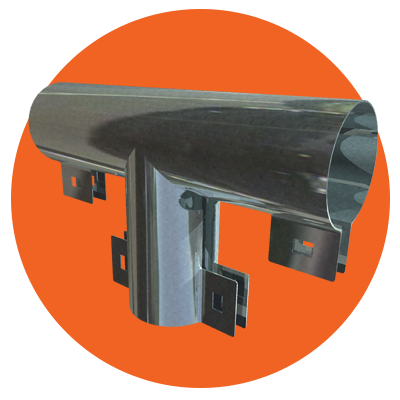 T PARA PUERTA SIN SOLDADURA